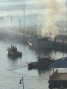 Coast Guard responds to boat fire near Renaissance Portsmouth