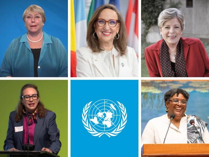 ONU: cinco mujeres buscan la Secretaría General, un cargo nunca ocupado por una mujer