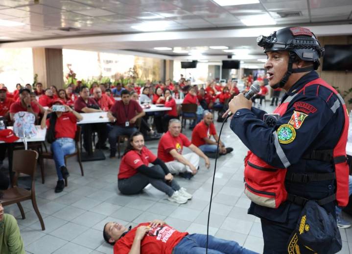 Sector hidrocarburos activa operativo de emergencias ante simulacro nacional