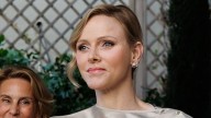 Princess Charlene proves how to wear golden goddess silk
