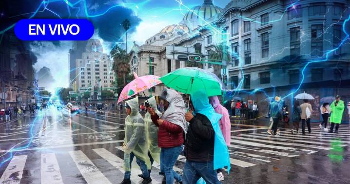 Lluvias en CDMX EN VIVO: Activan la Alerta Amarilla en 6 alcaldías por granizo y tormentas este jueves