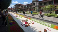 Coloridos tapetes de Huamantla adornarán Orizaba en honor al santo patrono