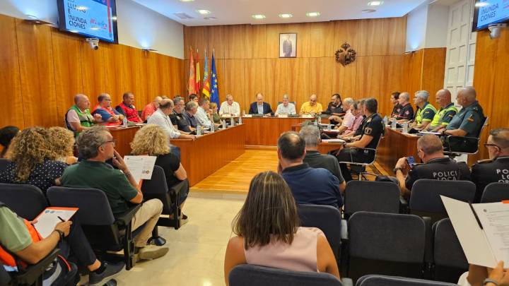 Orihuela refuerza su preparación ante inundaciones con un simulacro del centro de coordinación municipal