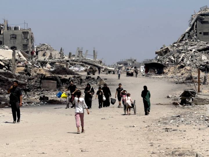 Israel is blasting through Gaza City neighborhoods, but people have nowhere to go