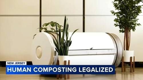 New Jersey legalizes human composting as alternative to traditional burial