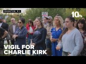 Hundreds gather in Johnston to honor life, legacy of Charlie Kirk