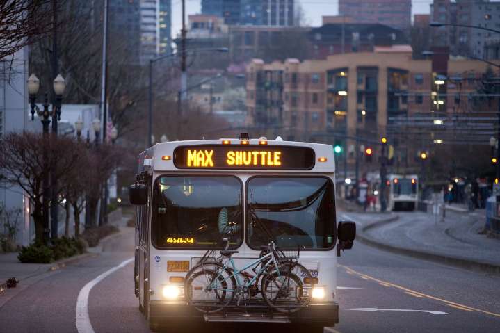 Tunnel work will have MAX riders on Blue, Red lines using shuttle buses all next week