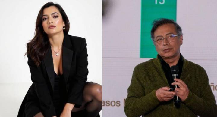 Andrea Petro, hija del presidente Petro, reaccionó con humor a la falta de inglés de su padre