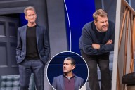 'Art' review: James Corden and Neil Patrick Harris drone on about paintings in retro Broadway comedy