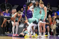 Liberty's Stewart questionable for Game 2