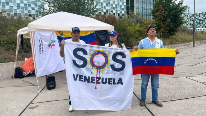Venezolanos inician huelga de hambre frente a la CPI exigir justicia por crímenes de lesa humanidad #1Sep