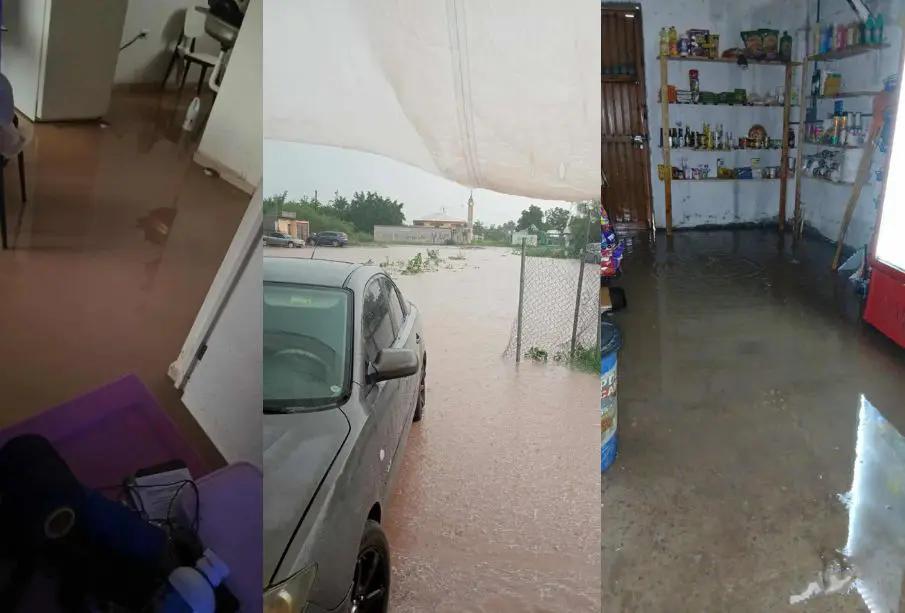 Vecinos de Ciudad Constitución denuncian caos por inundaciones tras las lluvias