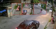 2 adolescentes logran escapar de un intento de secuestro; el incidente fue captado en video