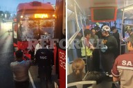 Chocan dos unidades de MB; hay 12 lesionados