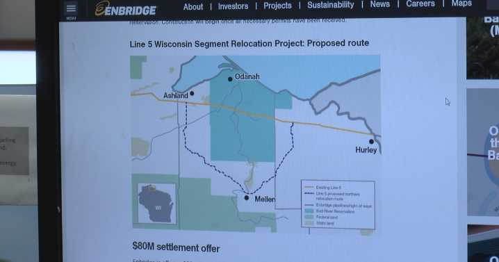Public voices clash at Madison's hearing on Line 5 pipeline project