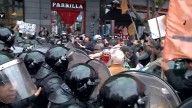 Represión en una nueva marcha de jubilados frente al Congreso: 2 personas heridas