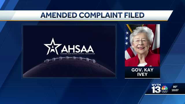 Ivey files new complaint against AHSAA rules limiting school choice transfers