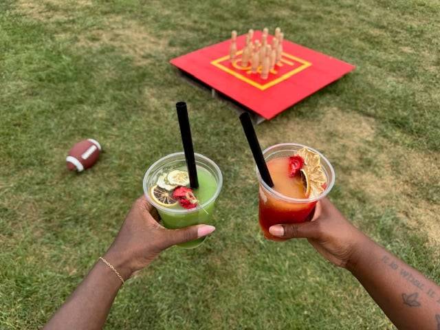 Dish & Drink KC: Tailgating at Hometown Olathe Family Farm and trying out the new All In One Eatery