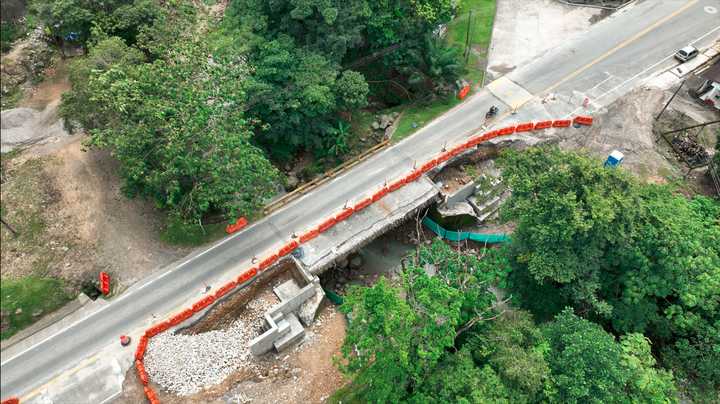 Se presentarán restricciones vehiculares nocturnas por izaje de vigas en puentes del tramo Villanueva