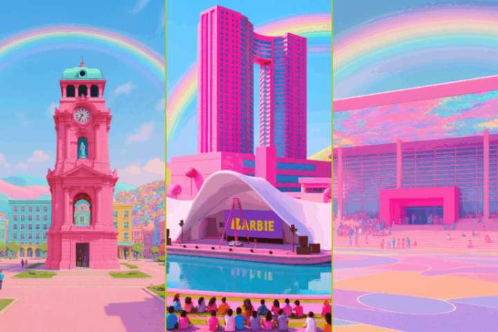 ¿Cómo se vería Pachuca si se transformará en Barbieland? Aqui los detalles