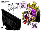 Cartoonist’s take: Free speech
