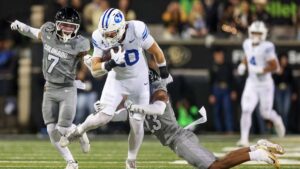 BYU moves up slightly in AP Top 25, as Utah remains just on the outside