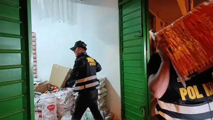 Santa Anita: PNP incauta más de tres toneladas de sal adulterada que se vendía en mercados de Lima Este