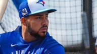 Blue Jays’ Santander homers in first triple