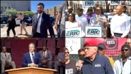 NYC Mayor's Race: Cuomo, Adams and Silwa try to win over voters with weekend events