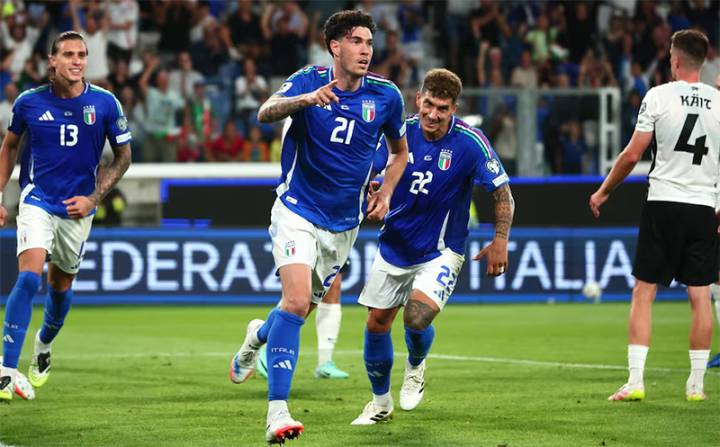 Clasificatorio Mundial 2026: Italia goleó 5-0 a Estonia y Croacia derrotó 1