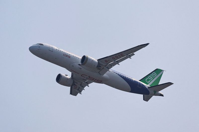 China's COMAC falls behind on C919 aircraft delivery targets, filings show