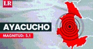 Sismos de magnitud 5,1 se sintió en Ayacucho hoy, según IGP