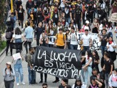 La gente en las calles, indignación acumulada por muchos años de...