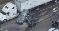 Chase ends in crash on Jones Sausage Road in Garner :: WRAL.com