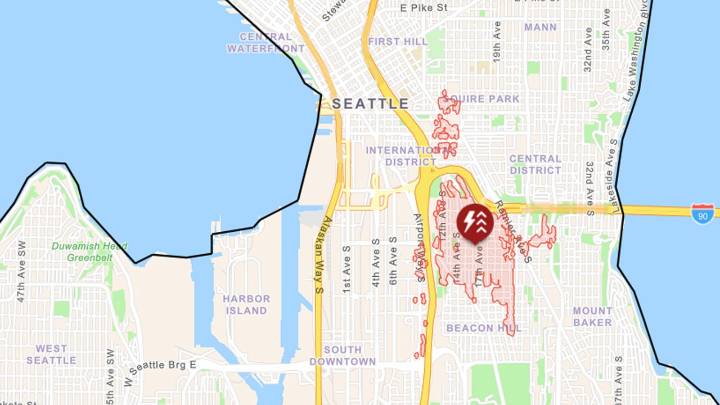 Seattle power outage affects thousands in Beacon Hill