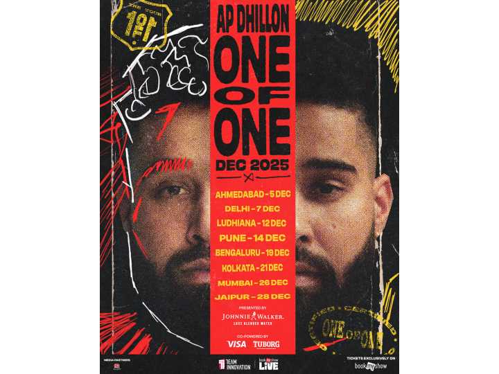AP Dhillon announces Indian leg of 'One of One' music tour