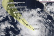 Tormenta tropical Mario mantiene alerta por lluvias y vientos en Baja California Sur