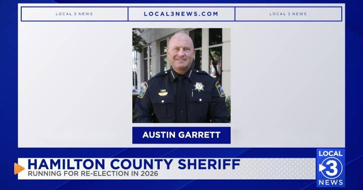 Hamilton Co. Sheriff Austin Garrett to run for re
