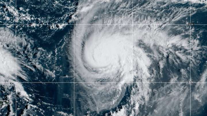 Humberto becomes a hurricane in the Atlantic as Gabrielle moves away from the Azores