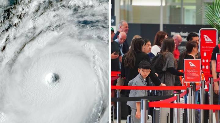 Qantas cancels all Hong Kong flights as Super Typhoon Ragasa approaches