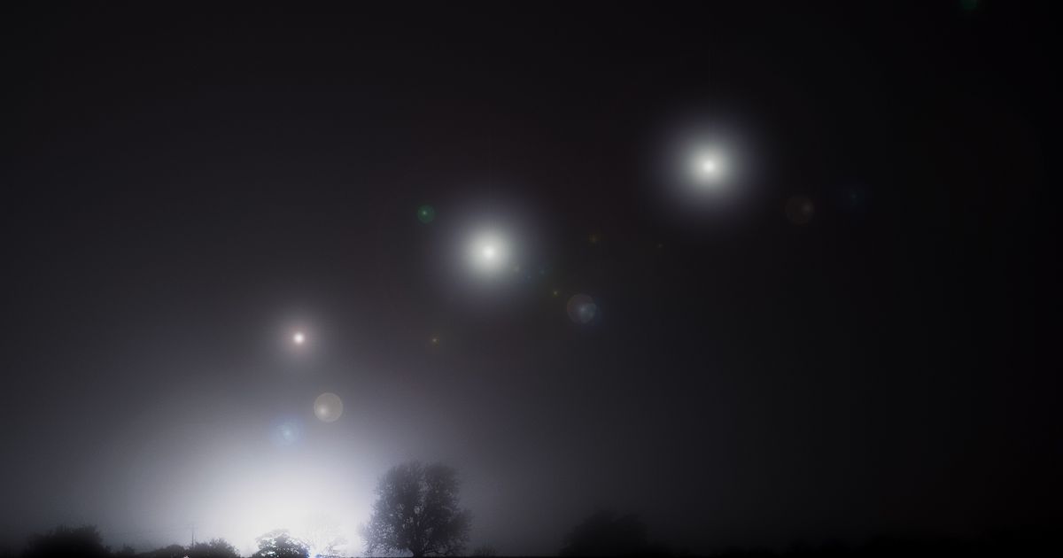 Multiple sightings of 'triangle UFO' with fears New Jersey drones have returned
