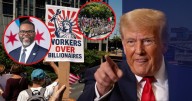 “Esta es la ciudad que defenderá al país”: miles protestan en Chicago contra posible despliegue de la Guardia Nacional e ICE ordenado por Donald Trump