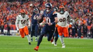 Broncos win fueled by Dobbins' 100-yard game, 2 Nix TD passes