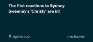 The first reactions to Sydney Sweeney's 'Christy' are in!: ohnotheydidnt