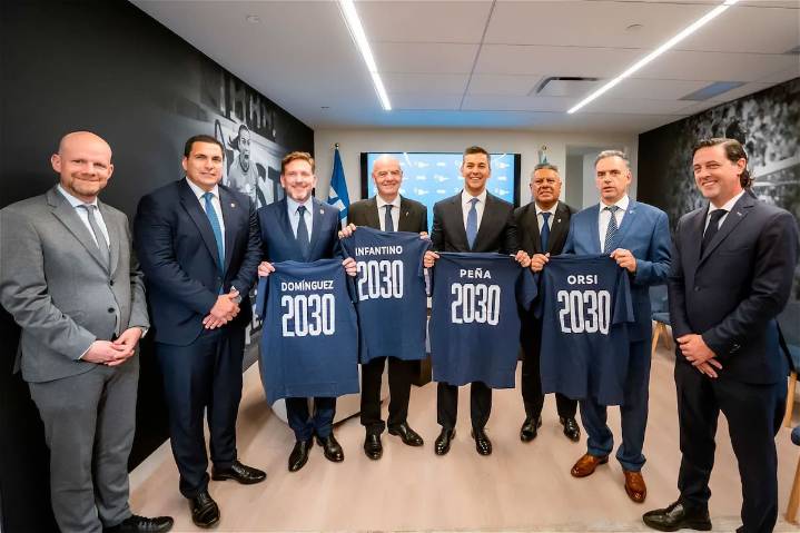 Mundial 2030. El pedido de Conmebol que recibió un guiño de la FIFA en Nueva York, la ausencia de Milei (y la crítica de la AFA)
