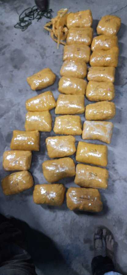 Heroin worth Rs 2.5 cr seized in WJH, two from Manipur arrested