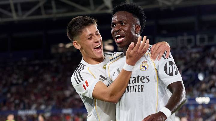 El Real Madrid llega con pleno de puntos al derbi madrileño tras vencer al Levante (1