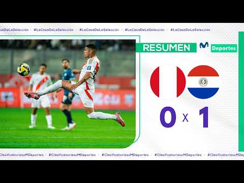 Resumen del partido, Paraguay vs. Perú  (1-0) por Eliminatorias 