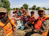 Mass evacuations in Pakistan’s flooded Punjab hit 300,000 in 48 hours