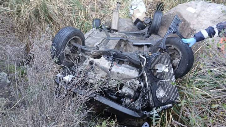 Murió tras despistar en su auto y caer por un barranco de 50 metros en las Altas Cumbres